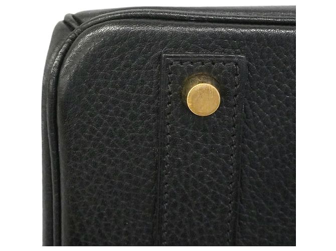 Hermès Borsa Hermes Birkin 40 in pelle Ardennes nera Nero - vista 10