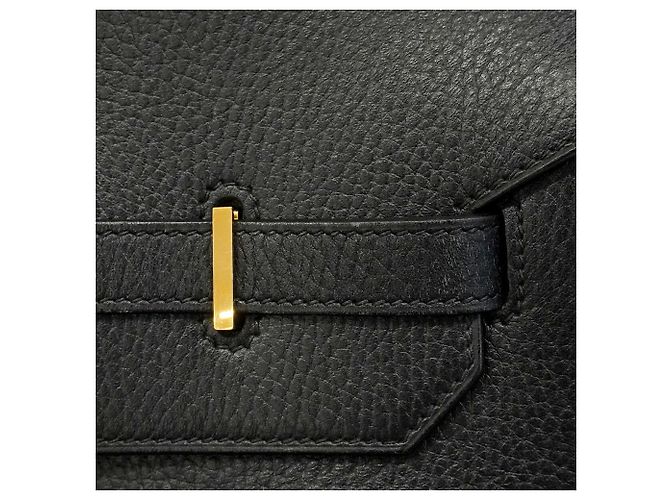 Hermès Borsa Hermes Birkin 40 in pelle Ardennes nera Nero - vista 11