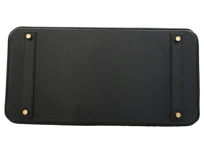Hermès Borsa Hermes Birkin 40 in pelle Ardennes nera Nero - vista 3