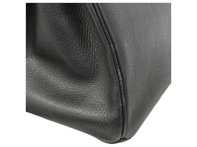 Hermès Borsa Hermes Birkin 40 in pelle Ardennes nera Nero - vista 6