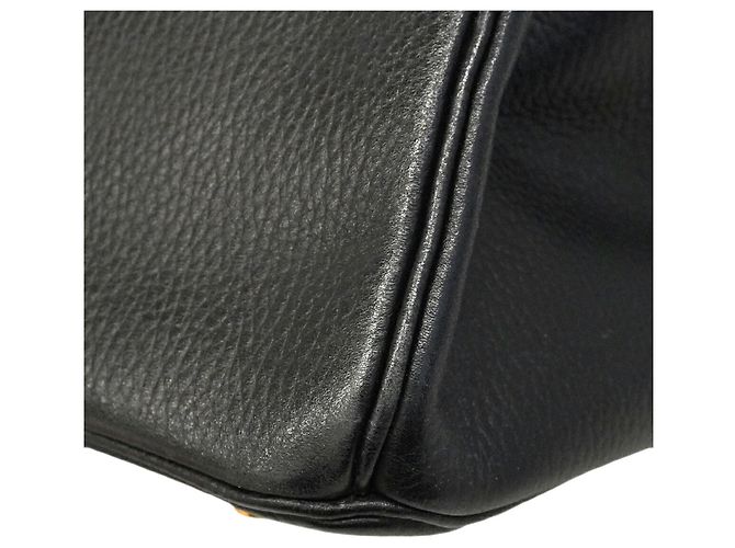 Hermès Borsa Hermes Birkin 40 in pelle Ardennes nera Nero - vista 9