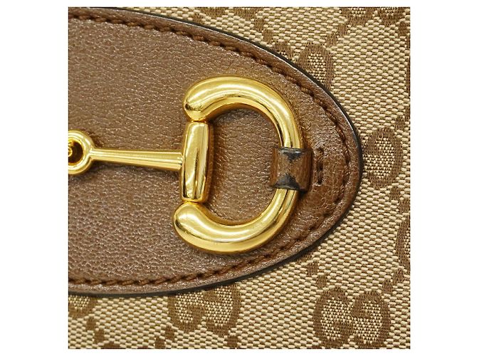Borsa Tote Gucci GG Canvas Horsebit - Ansicht 10
