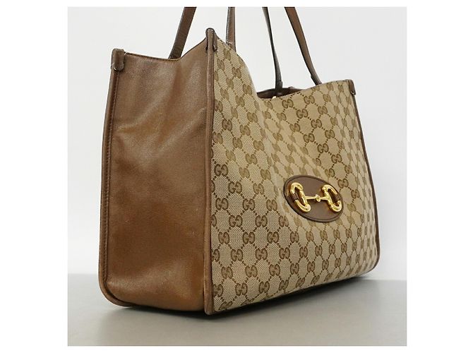 Borsa Tote Gucci GG Canvas Horsebit - Ansicht 2
