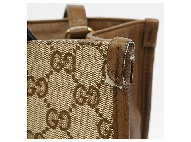 Borsa Tote Gucci GG Canvas Horsebit - Ansicht 7