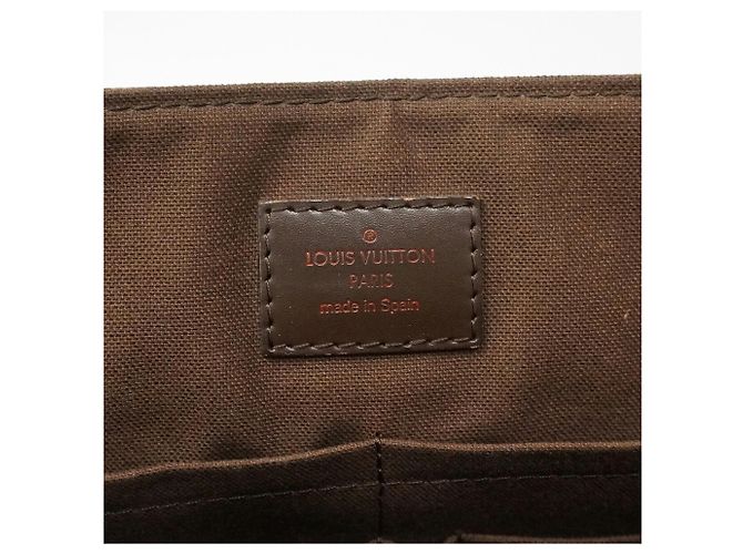Borsa a tracolla Louis Vuitton Damier District MM Damier ebene - vista 5