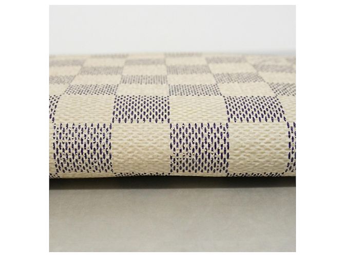 Louis Vuitton Damier Azur Zippy Wallet Weiß - Ansicht 10