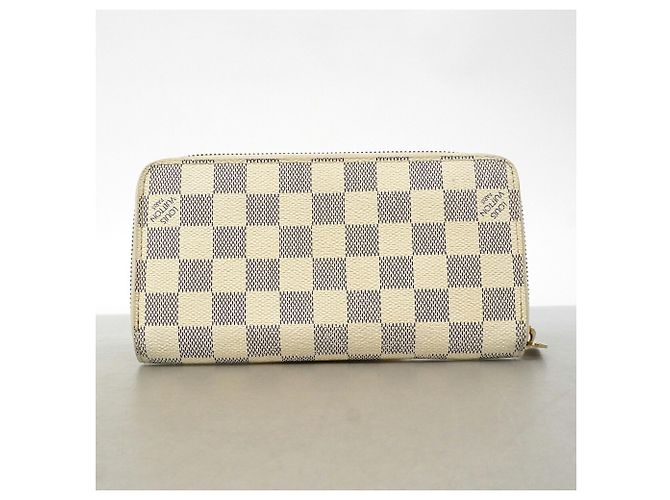 Louis Vuitton Damier Azur Zippy Wallet Weiß - Ansicht 11