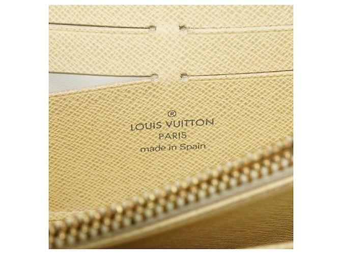 Louis Vuitton Damier Azur Zippy Wallet Weiß - Ansicht 5