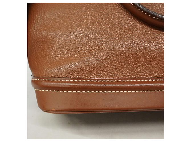 Borsa Louis Vuitton Suhali Lockit PM Marrone - vista 8