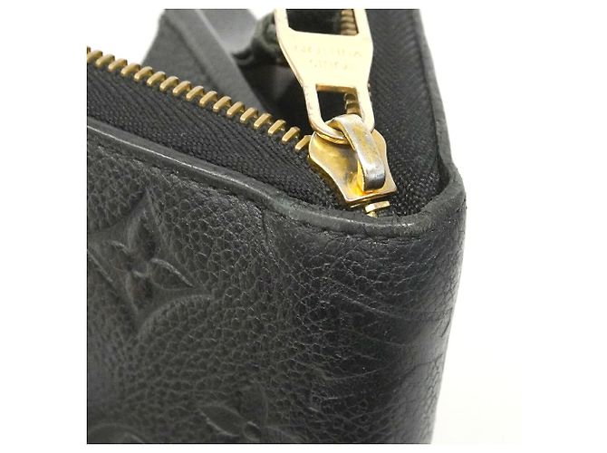 Louis Vuitton Monogram Empreinte Zippy Wallet Schwarz - Ansicht 7