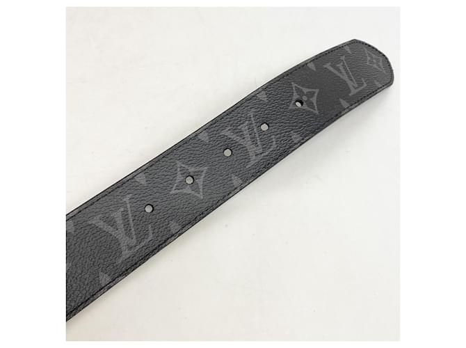 Cintura Louis Vuitton Monogram Eclipse Nero - vista 5