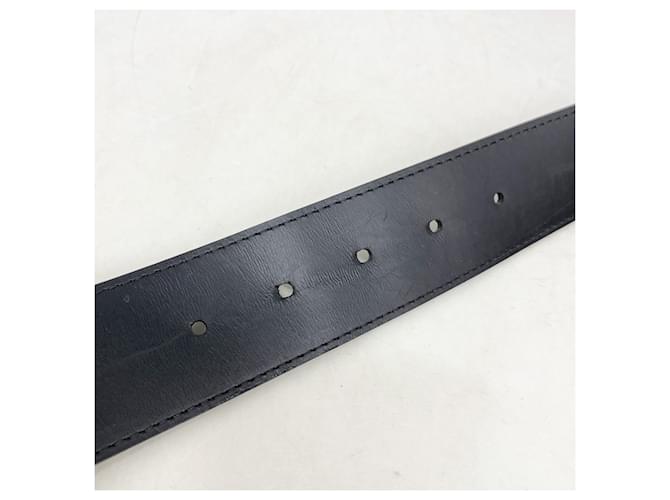 Cintura Louis Vuitton Monogram Eclipse Nero - vista 6