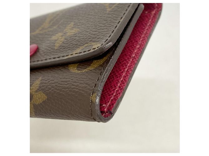 Portachiavi Louis Vuitton Marrone e Fuchsia Fuschia - vista 6