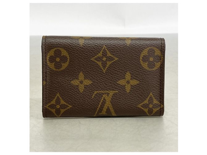 Portachiavi Louis Vuitton Marrone e Fuchsia Fuschia - vista 7