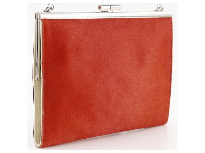 Bulgari Bvlgari Chain Leather Rosso - vista 2
