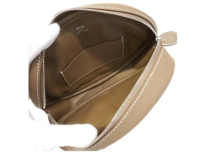Hermès Borsa a tracolla Hermes In the Loop Taupe - vista 3