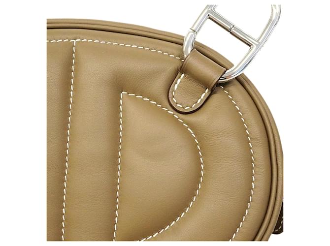 Hermès Borsa a tracolla Hermes In the Loop Taupe - vista 6