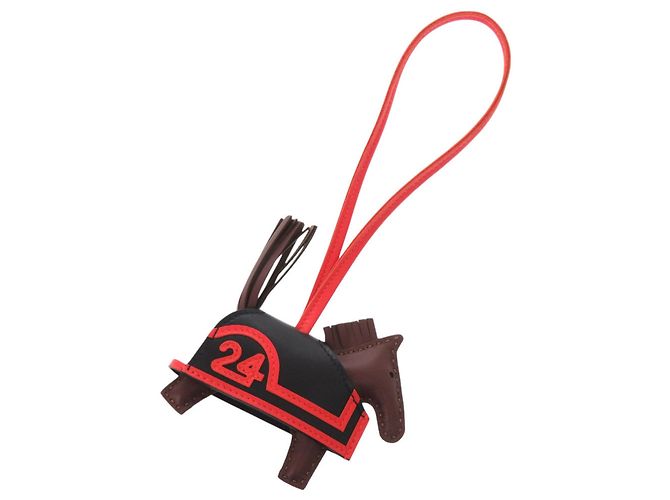 Hermès Hermes Robeo 24 PM Handtaschenanhänger Schwarz - Ansicht 3