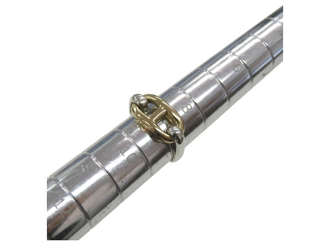 Hermès Hermes Chaine d'Ancre Vintage Ring Silber Golden - Ansicht 5
