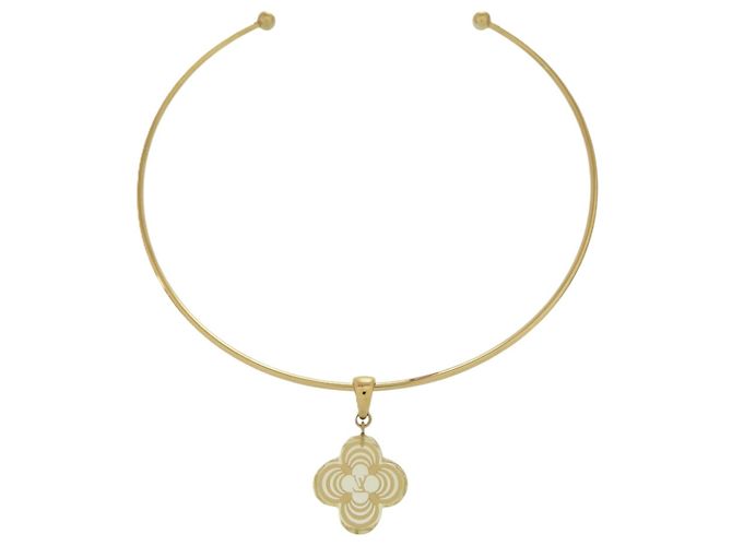 Collier A La Folie Louis Vuitton Gold Choker D'oro - vista 2