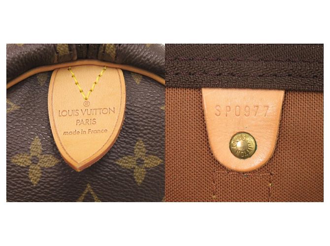Borsa Boston Louis Vuitton Keepall 55 Monogram Marrone Monogramma - vista 10