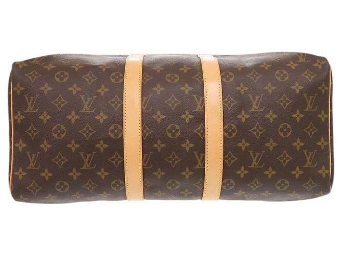 Louis Vuitton Keepall 45 Monogram Boston Tasche Braun Monogramm - Ansicht 3