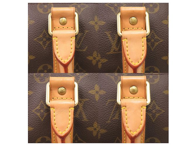Louis Vuitton Keepall 45 Monogram Boston Tasche Braun Monogramm - Ansicht 7
