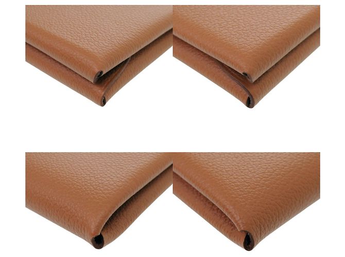Hermès Hermes Calvi Duo Evercolor Kartenetui Braun - Ansicht 4
