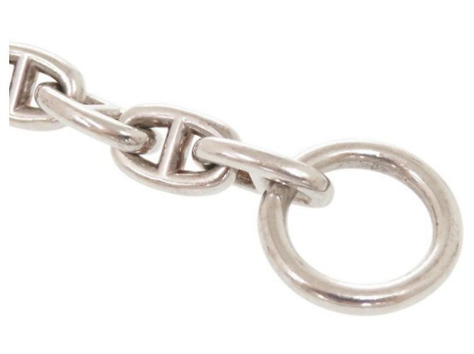 Hermès Hermes Chaine d'Ancre TPM 22-link Silver Charm Bracelet Plata - vista 8
