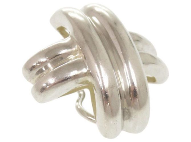 Orecchini a clip in argento sterling 925 Tiffany & Co. - vista 7