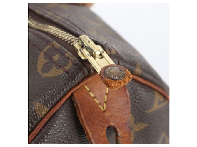 Louis Vuitton Monogram Speedy 35 Tote Bag Braun - Ansicht 8