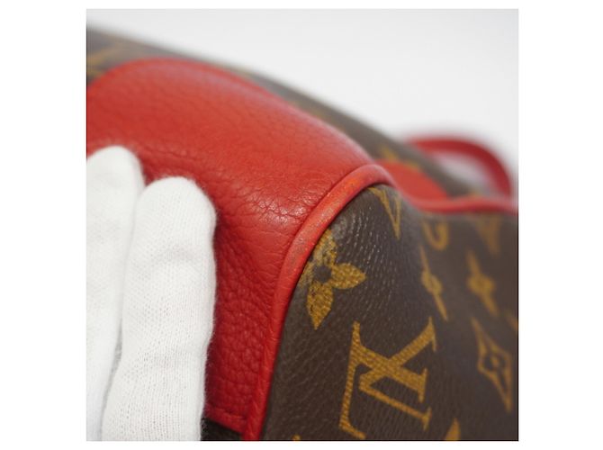 Borsa Tote Louis Vuitton Monogram Estrella M51195 Marrone Fuschia - vista 7