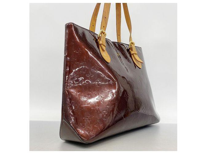 Borsa Tote Louis Vuitton Vernis Brentwood Bordò - vista 2