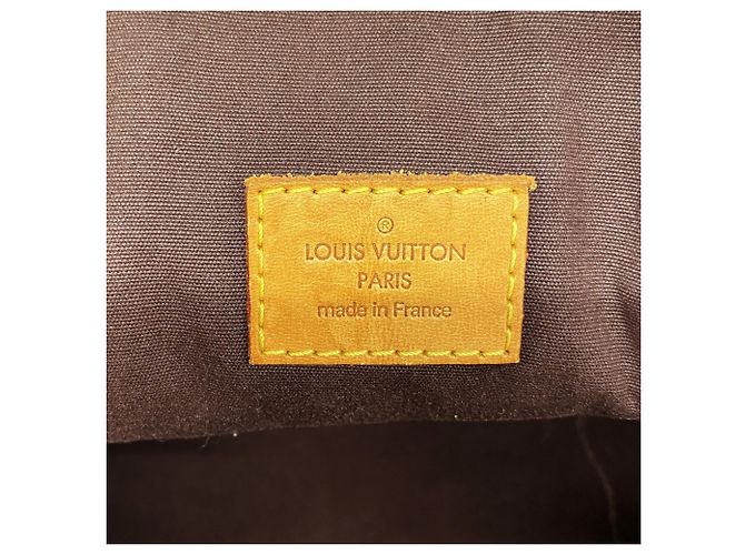 Borsa Tote Louis Vuitton Vernis Brentwood Bordò - vista 5