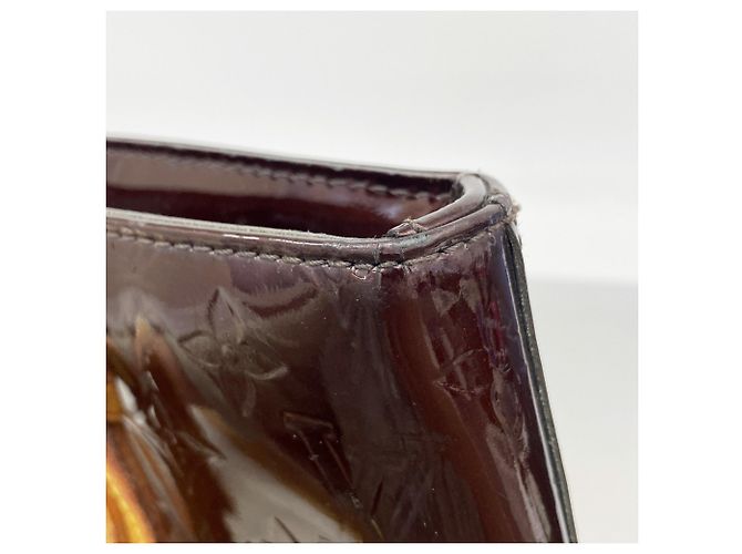 Borsa Tote Louis Vuitton Vernis Brentwood Bordò - vista 7