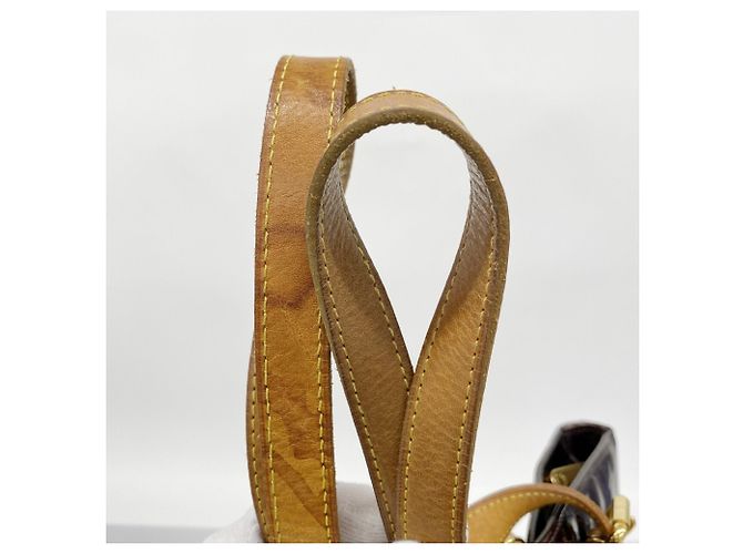 Borsa Tote Louis Vuitton Vernis Brentwood Bordò - vista 8