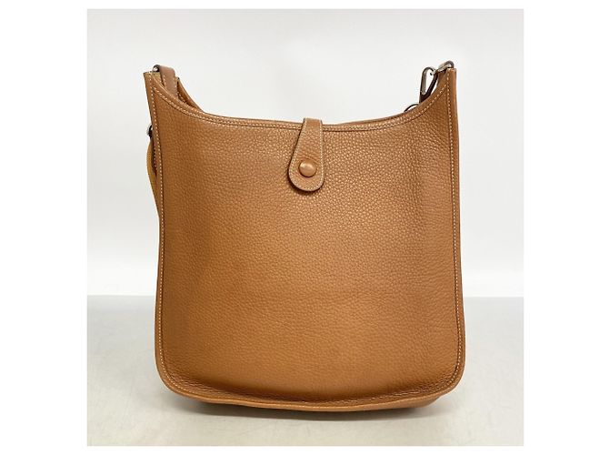 Hermès Hermes Evelyne 1 PM Schultertasche Golden - Ansicht 10