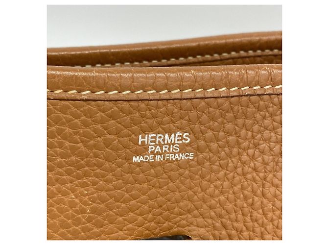 Hermès Hermes Evelyne 1 PM Schultertasche Golden - Ansicht 5