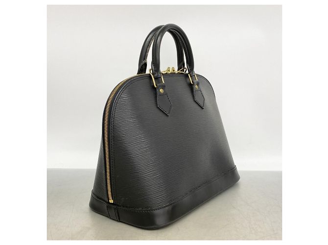 Borsa Louis Vuitton Alma Epi M52142 Noir Nero - vista 2