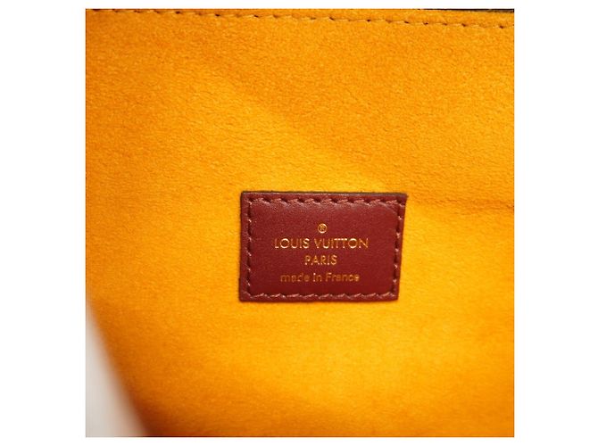 Borsa Louis Vuitton Monogram Pochette Metis MM Marrone - vista 5