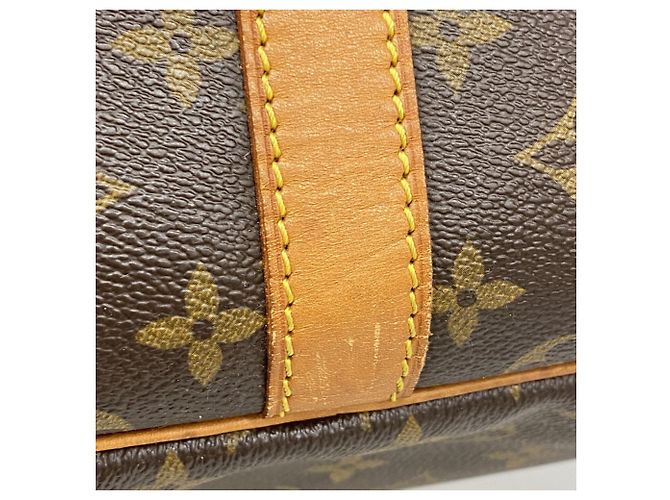 Louis Vuitton Monogram Keepall Bandoulière 60 Marrone - vista 12