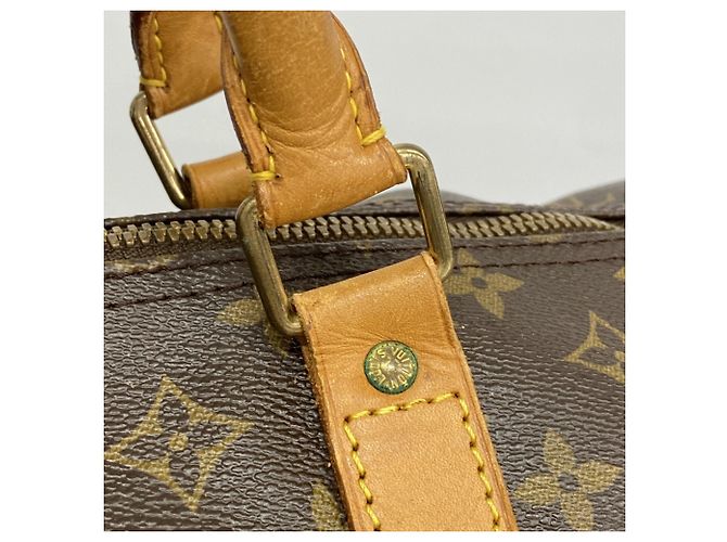 Louis Vuitton Monogram Keepall Bandoulière 60 Marrone - vista 13