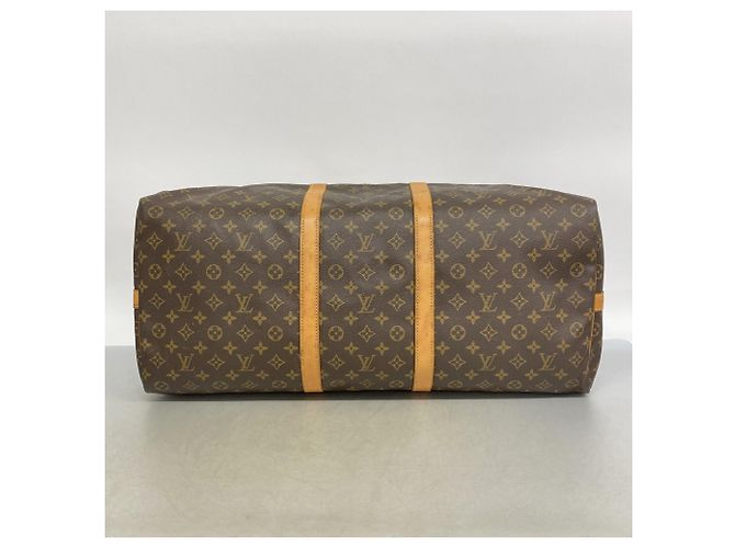 Louis Vuitton Monogram Keepall Bandoulière 60 Marrone - vista 3