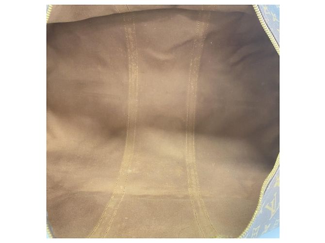 Louis Vuitton Monogram Keepall Bandoulière 60 Marrone - vista 4