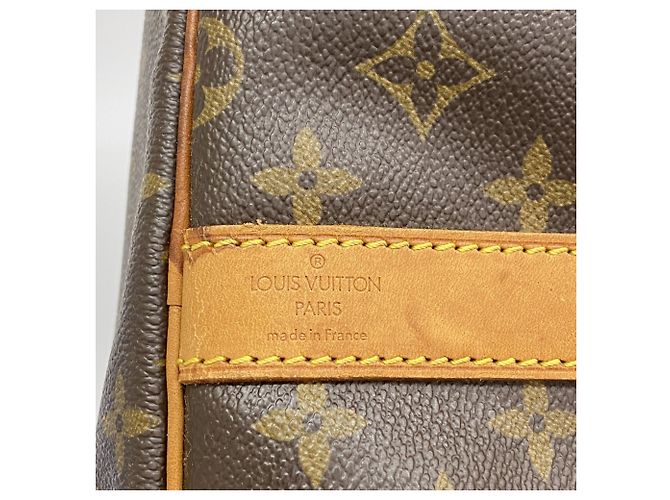 Louis Vuitton Monogram Keepall Bandoulière 60 Marrone - vista 5
