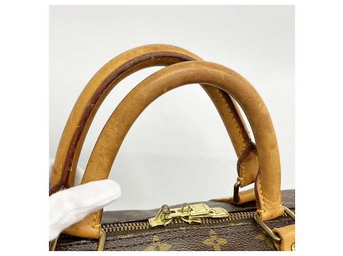 Louis Vuitton Monogram Keepall Bandoulière 60 Marrone - vista 7