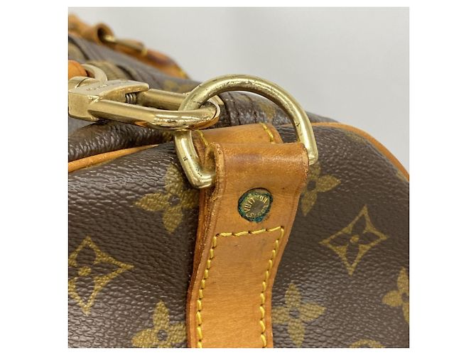 Louis Vuitton Monogram Keepall Bandoulière 60 Marrone - vista 8