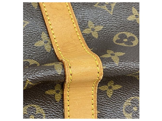 Louis Vuitton Monogram Keepall Bandoulière 60 Marrone - vista 9
