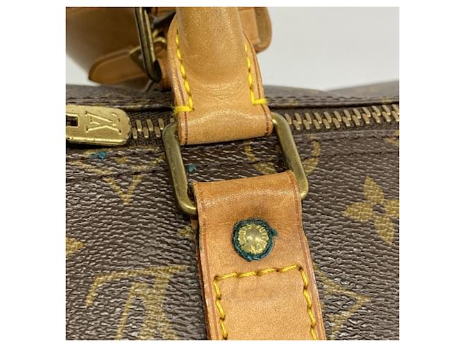 Louis Vuitton Boston Monogram Keepall 50 Marrone - vista 10