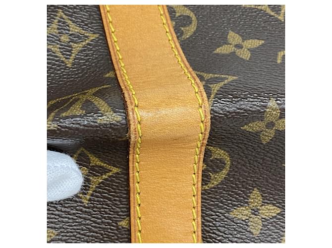 Louis Vuitton Boston Monogram Keepall 50 Marrone - vista 11